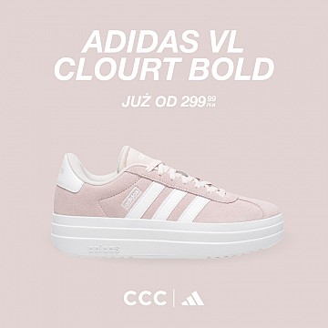  KULTOWY MODEL W CCC!  ADIDAS VL COURT BOLD!